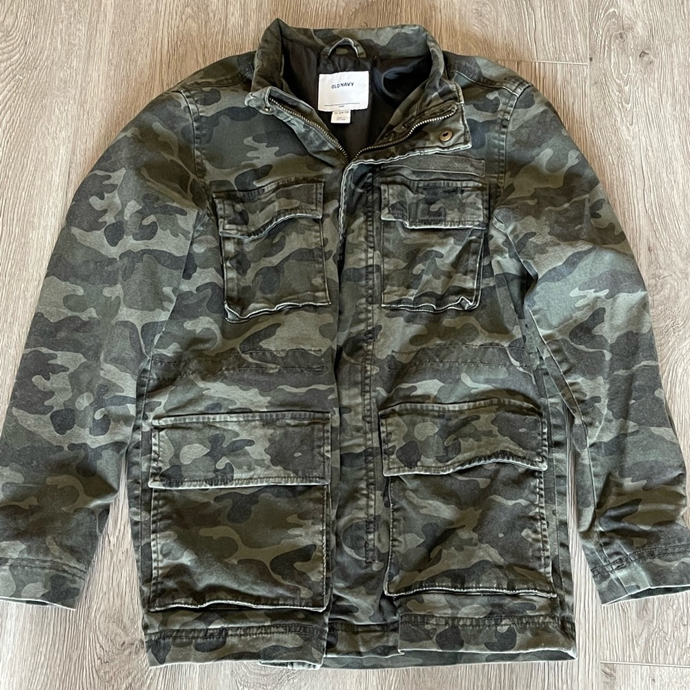 Old Navy Camouflage Jacket